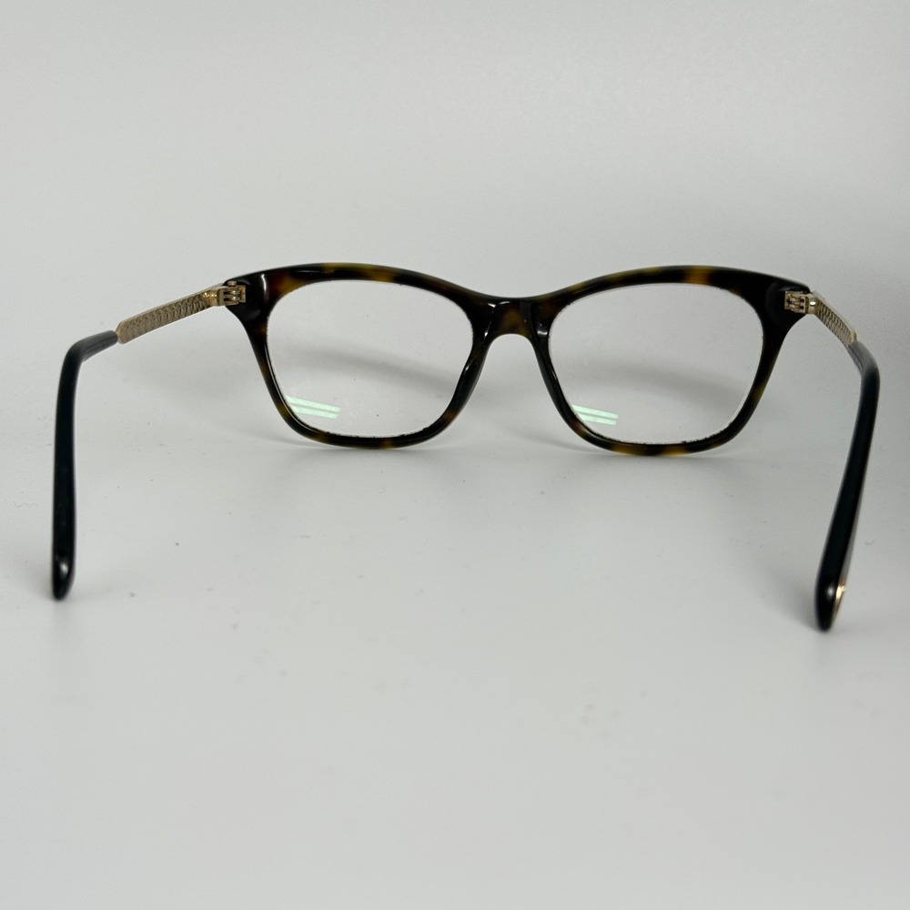 Givenchy GV 0081 086 145 Tortoise Shell Cat Eye Eyeglass Frames Gold Star Temple - Picture 3 of 8